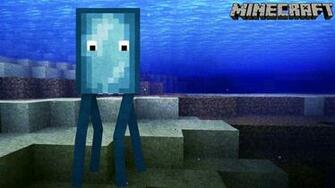 Minecraft Squid Wallpaper Planet Topic