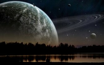 Tisotit Fantasy Astronomy Wallpaper