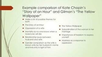 Literary Analysis The Yellow Wallpaper To
