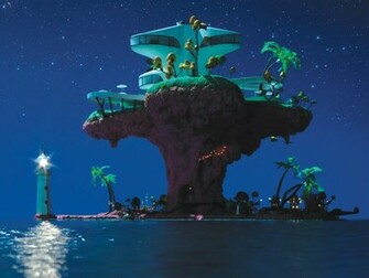 Music Albums G Gorillaz Plastic Beach Experience Edition Jpg Wallpaper