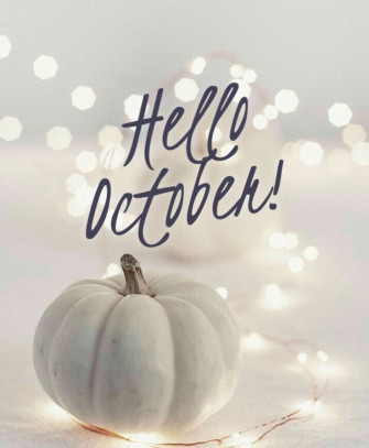 Hello October Image Wallpaper