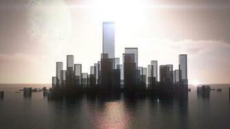 Abstract City Wallpaper Image In Cityscape