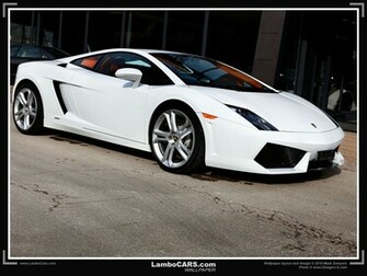 White Lamborghini Gallardo Wallpaper