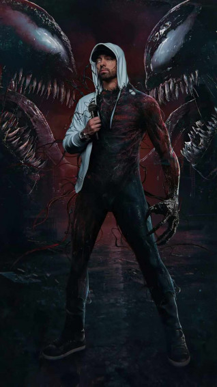 Eminem X Venom iPhone Wallpaper