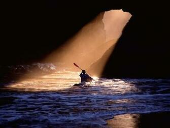 The Dusk Canoeing Wallpaper iPhone