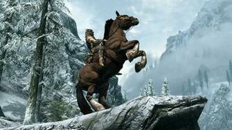Skyrim Game Wallpaper HD Background