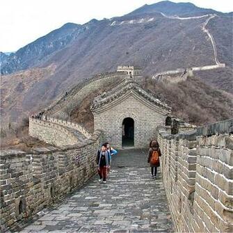 Great Wall China Drawing Side