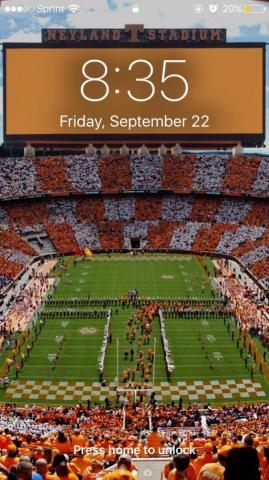 I Made A Neyland iPhone Background Where The Clock Os On