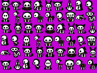 Skelanimal Wallpaper Purple By Puppetlover