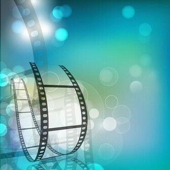 Dream Movie Background Vector Graphic