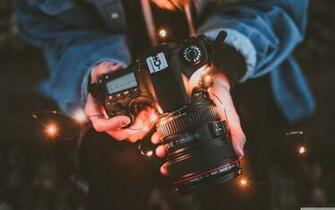 Canon Camera Girl Hands 4k HD Desktop Wallpaper For Ultra