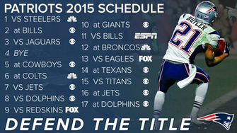 Patriots Schedule Background