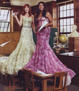 Mindy Kaling Image Ellie Kemper And People