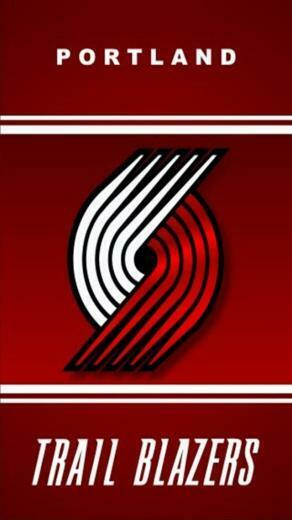 Portland Trail Blazers Logo iPhone Wallpaper S 3g