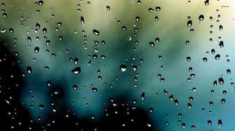 Rainy Window Wallpaper
