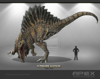 Spinosaurus By Herschel Hoffmeyer