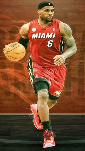 Lebron James Live Wallpaper Screenshot