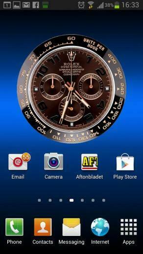 Rolex Daytona Live Wallpaper Screenshot