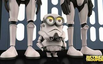 Minions Wallpaper Minion Star Wars Planetminion