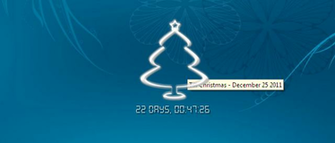 Technotips Org Christmas Tree Desktop Gadget With Countdown
