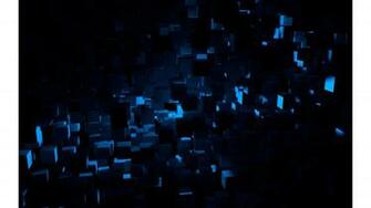 Black And Blue Abstract Wallpaper