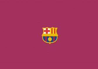 Fc Barcelona Logo Minimalism Wallpaper HD Sports 4k