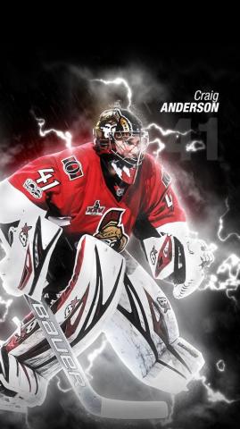 Hockey Goalie iPhone Wallpaper Top