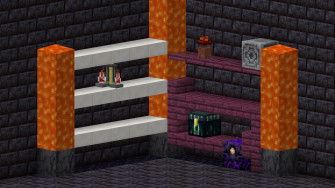 Made These Isometric Shelves Wallpaper With The