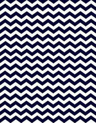 Navy Nautical Blue Deep Chevron Joe Amber