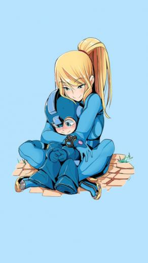 Mega Man And Samus Wallpaper Computer A