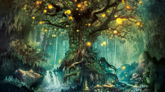 Fondos De Pantalla Mundo Fant Stico Bosques Rboles Fantas A Wallpaper