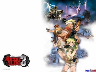 Snk Wallpaper Metal Slug Customity
