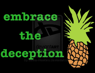 Psych Pineapple Wallpaper T Shirt Design By Janna