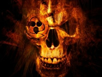 Skull Screensaver Wallpaper