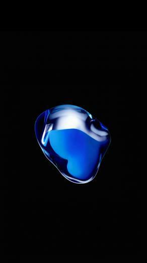 iPhone Plus Jetblack Official Wallpaper Pantalla