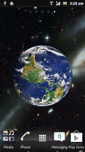 Bigger Moving Earth Live Wallpaper For Android Screenshot