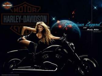 Harley Screensavers And Wallpaper Girls On
