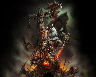 Wallpaper Diablo Character