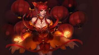 Lina Dota Inverse Wallpaper HD Desktop And Mobile