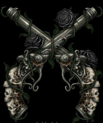 Skull Guns Love It Skulls And Such