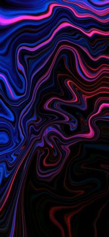 Neon Minimalist iPhone Wallpaper Top