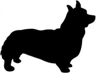 Dog Silhouette Babes HD Wallpaper