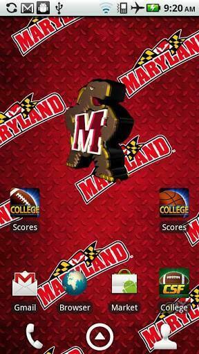 Maryland Terps Live Wallpaper App For Android