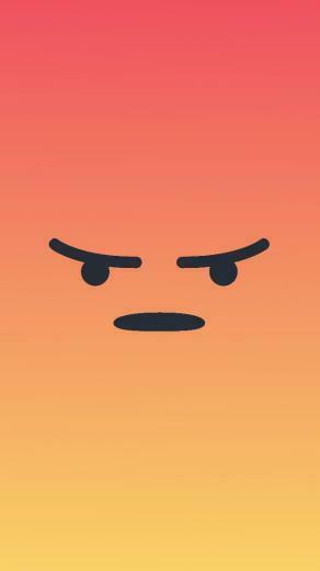 Oc S Angry Reaction iPhone Wallpaper
