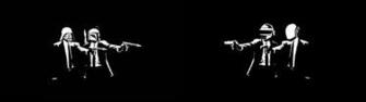 Star Wars Vs Daft Punk Inspire By Original Pulp Fiction Wallpaper