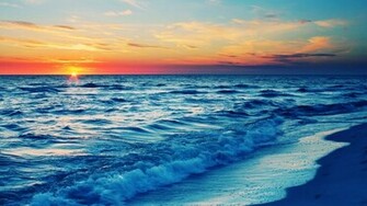 Sunset Beach Desktop Pc And Mac Wallpaper