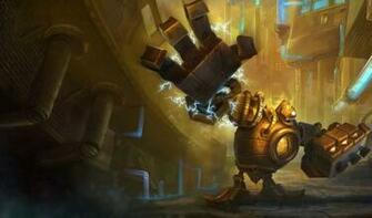 League Of Legends Wallpaper Blitzcrank The Great Steam Golem