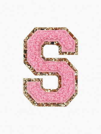 Preppy Pink Varsity Letter S Sticker By Ktp100