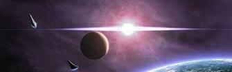 Space Panorama Wallpaper Px Fond Ecran