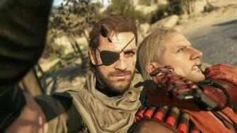Solid V The Phantom Pain Background Wallpaper Hivewallpaper